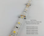 Threetwofour LED Strip Light Clips self Adhesive mounting Brackets Cable Clamp for 8-10mm Width IP65 led Strip Light Cable Clips Wire Holder for Dash cams,Network Cables 100Pack