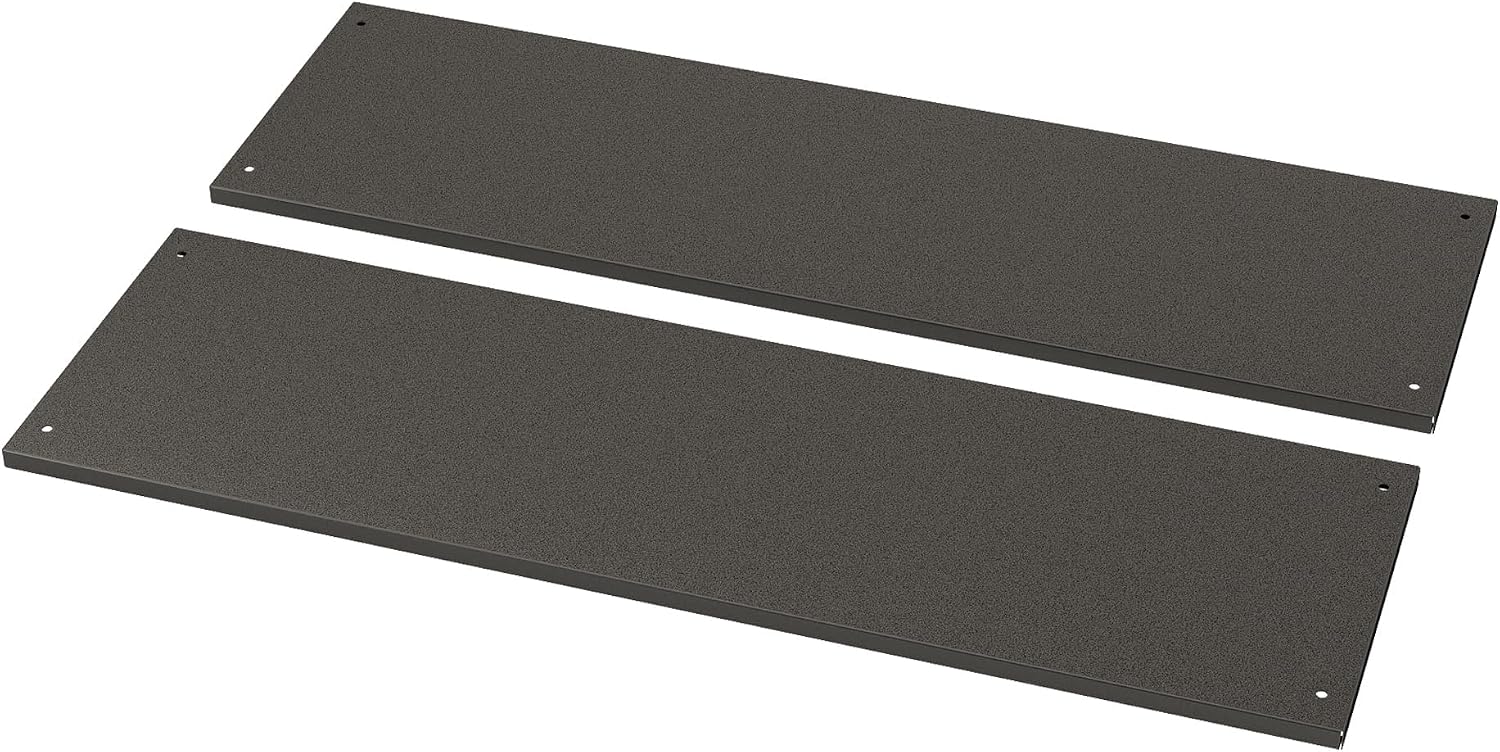 Outdoor Storage Cabinet Shelves -2pcs, 34 x 10 in - Fit for 34x15x34in Diamond-Shaped Sheds
