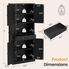 Apicizon 71’’ Tall Kitchen Pantry Storage Cabinet, Modern Kitchen Hutch Bar Cabinet with Microwave Stand & 3 Adjustable Shelves, Cupboard with Deep Drawer, Wood Buffet Sideboard for Dining Room, Black