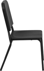 Flash Furniture HERCULES Series Black High Density Stackable Melody Band/Music Chair