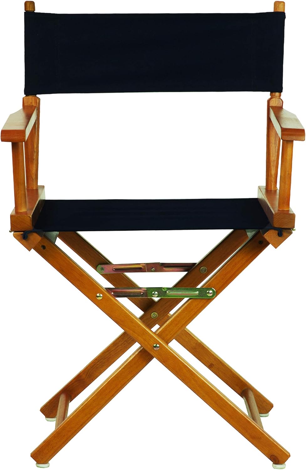 Casual Home 18" Director's Chair Honey Oak Frame with Navy Canvas