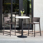 Lagoon Rue Rattan Stack-Able Counter Stool - 2 Pcs Per/Set (White)