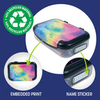 ZIPIT: Pencil Box Bundle: Rainbow & Butterflies - Recycled Plastic Cases, Large Capacity Storage Organizers, School Supplies-Stationary, Kid-Girl-Boy