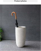 Commercial Ceramics Umbrella Holder Umbrella Storage Shelf Indoor Large-Capacity Standing Umbrellas Bucket Heavy Duty Modern Indoor Entryway Umbrellas Organizer for Entryway, Office