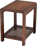 55 Downing Street Powell 22" Wide Brown Wood Side Table