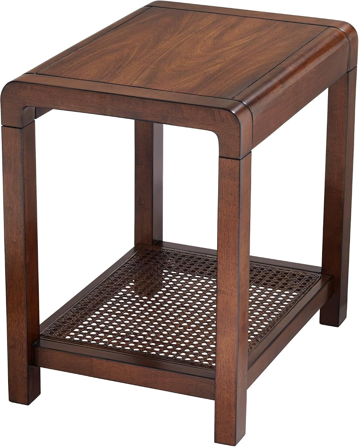 55 Downing Street Powell 22" Wide Brown Wood Side Table