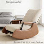 Cozy Rocking Chair with Foot Rest | Stylish Rocking Chairs for Living Room | Versatile Rocking Chairs for Nursery, Bedroom & Outdoor Porch