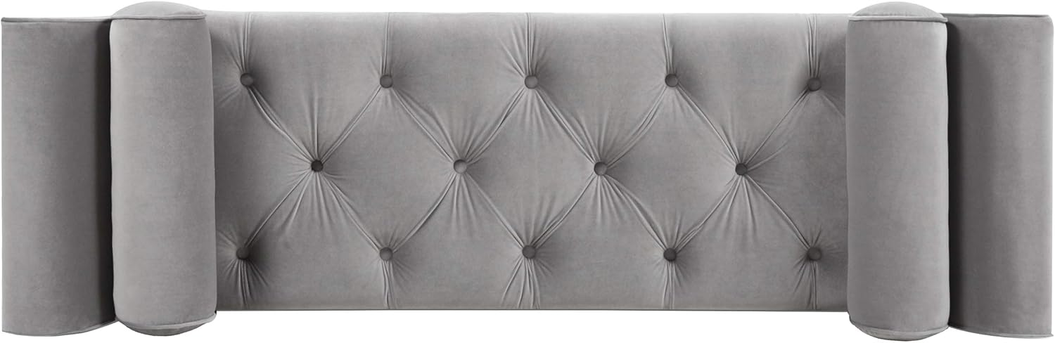 Jennifer Taylor Home Alma Tufted Flared Arm Entryway Bench