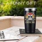 BIRGILT Best Cat Dad Gifts - Fathers Day Gift for Cat Dad, Lovers, Owners - 20oz Tumbler Cup