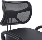 Ejoyous Kneeling Chair, Pneumatic Posture Correcting Knee Stool with Cushion Height Adjustable Rolling Orthopaedic Desk Stool for Banking Meeting Room Office Home Reception