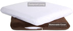Sigmat Recliner Cushion for Elderly with Memory Foam 22x22x3 Inches Large Square Seat Cushion for Recliner Chair, Floor Pillow, Truck Seat Cushion Coffee