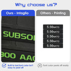 Aolamegs 300 Blackout Subsonic Magazine Marking Bands 6 Pack