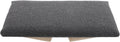 Folding Bench Wooden Portable Sitting Stool Ergonomic Prayer Chair and Mindfulness Practice in Deep Gray