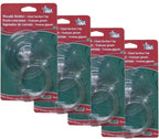 Adams Christmas 5750-88-1040 Giant Suction Wreath Holder - 4 Pack