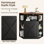 Vabches Corner Cabinet, Corner Storage Shelf with USB Ports and Outlets Industrial Organizer for Small Space Wooden 6-Cubby Bookshelf for Study, Playroom, Living Room (Black and Brown)