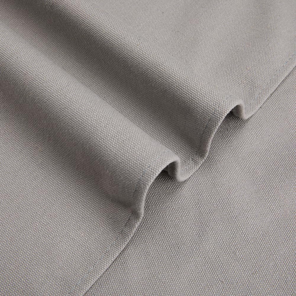 GORGECRAFT 120X43cm Beach Sling Chair Replacement Canvas Outdoor Lounge Chairs Covers Replacements Light Grey Portable Reclining Sling Chair Fabric for Sunbathing Garden Courtyard Relaxation