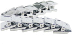 Ogrmar Metal Clip 1.2"-12 Pack Refrigerator Whiteboard Wall Magnetic Memo Metal Clip (1.2")