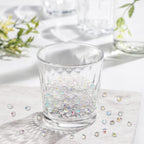 Iridescent Vase Filler, 1400 PCS 6 * 9 mm Acrylic Ice Cubes Acrylic Gem Plastic Diamonds Acrylic Table Centerpiece