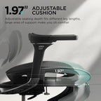 Hbada E3 Pro Ergonomic Office Chair, Big and Tall Office Chair - with 3-Zone Dynamic Lumbar Support, 4D Adjustable Headrest, 6D Adjustable Armrests, Black