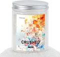Crystal Clear Fine Crushed Glass for Resin Art & Crafts | 1–3mm Decorative Glass Sand, 1.5 lb Broken Glass Pieces for DIY Epoxy Tumblers, Coasters, Vase Filler & Home Decor