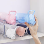 Water Bottle Organizer - 4 Tier Large Capacity stackable water Bottle Organizer for Cabinet, Free-Standing Water Bottle Storage Holder for Countertops, Pantry, Bars, Cabinets, Fridge, Hold 12 Bottles