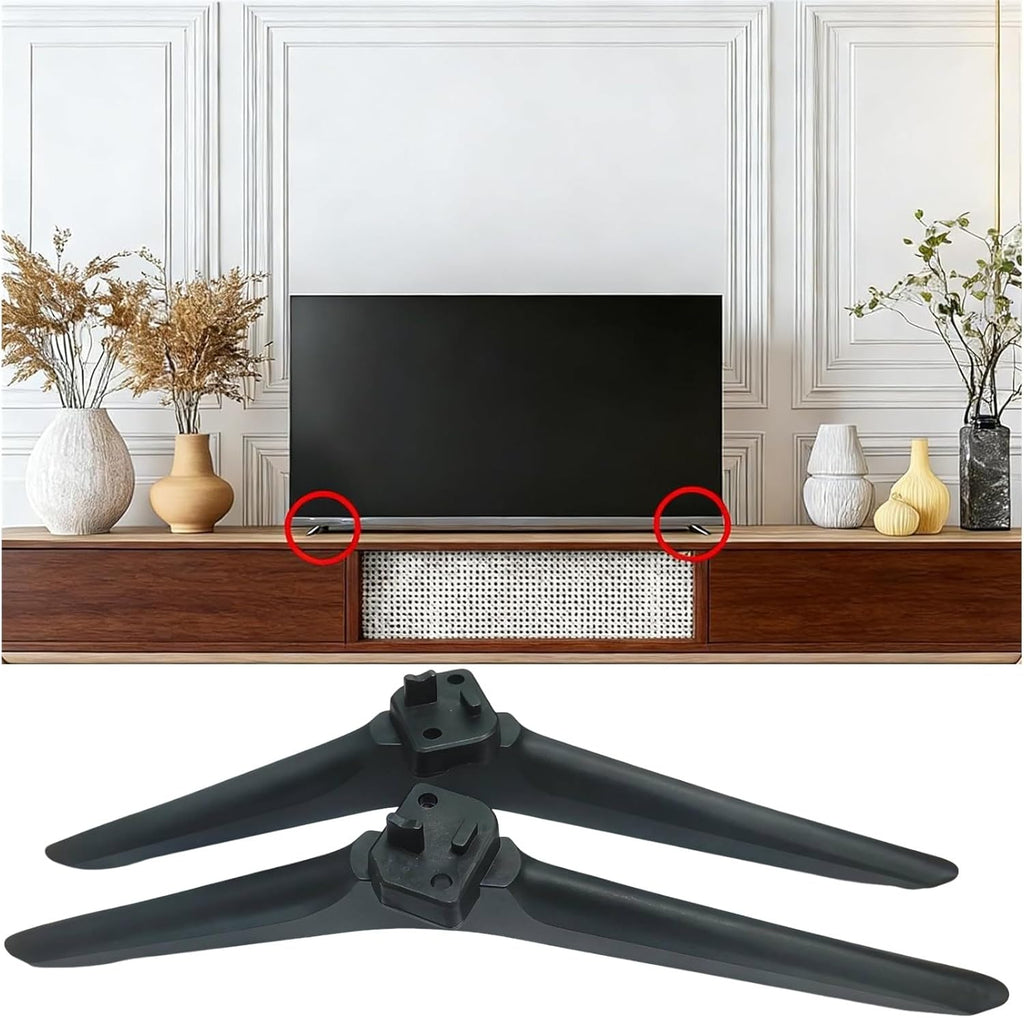 Base TV Stand Legs Replacement fit for Hisense Smart LED TV 49" 50" 55" 65" Class FHD TV