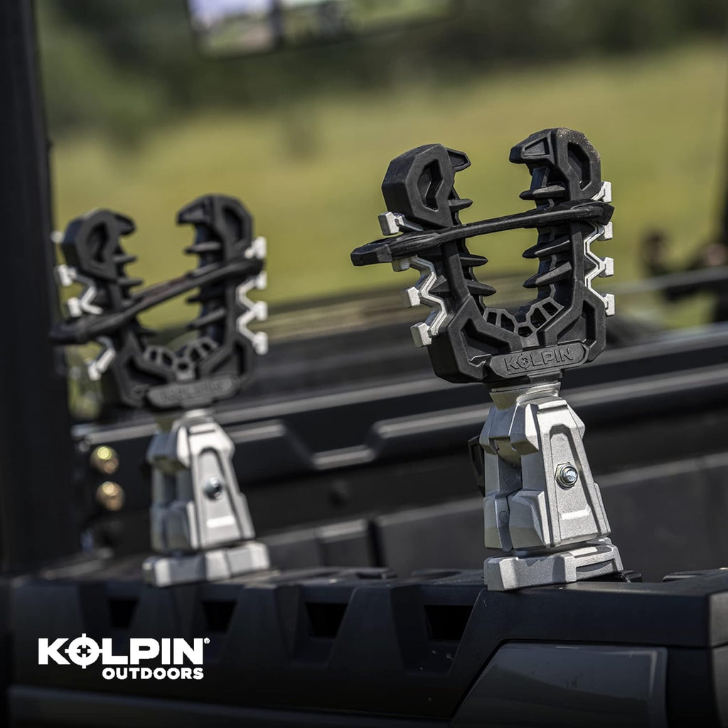 Rhino Grip® Pro - Polaris UTV, Pair - Heavy Duty Carriers for Shovels, Guns, Bows, Augers, etc. - Use on Polaris Ranger, General, Xpedition, Pro XD