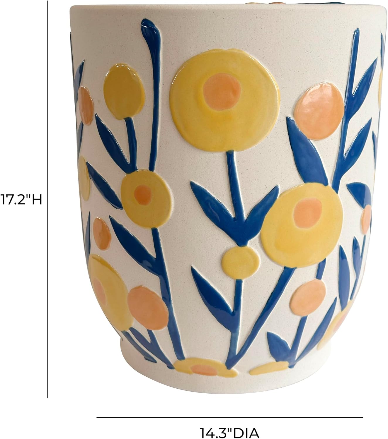 Tov Furniture Ceramic Summer Garden Table
