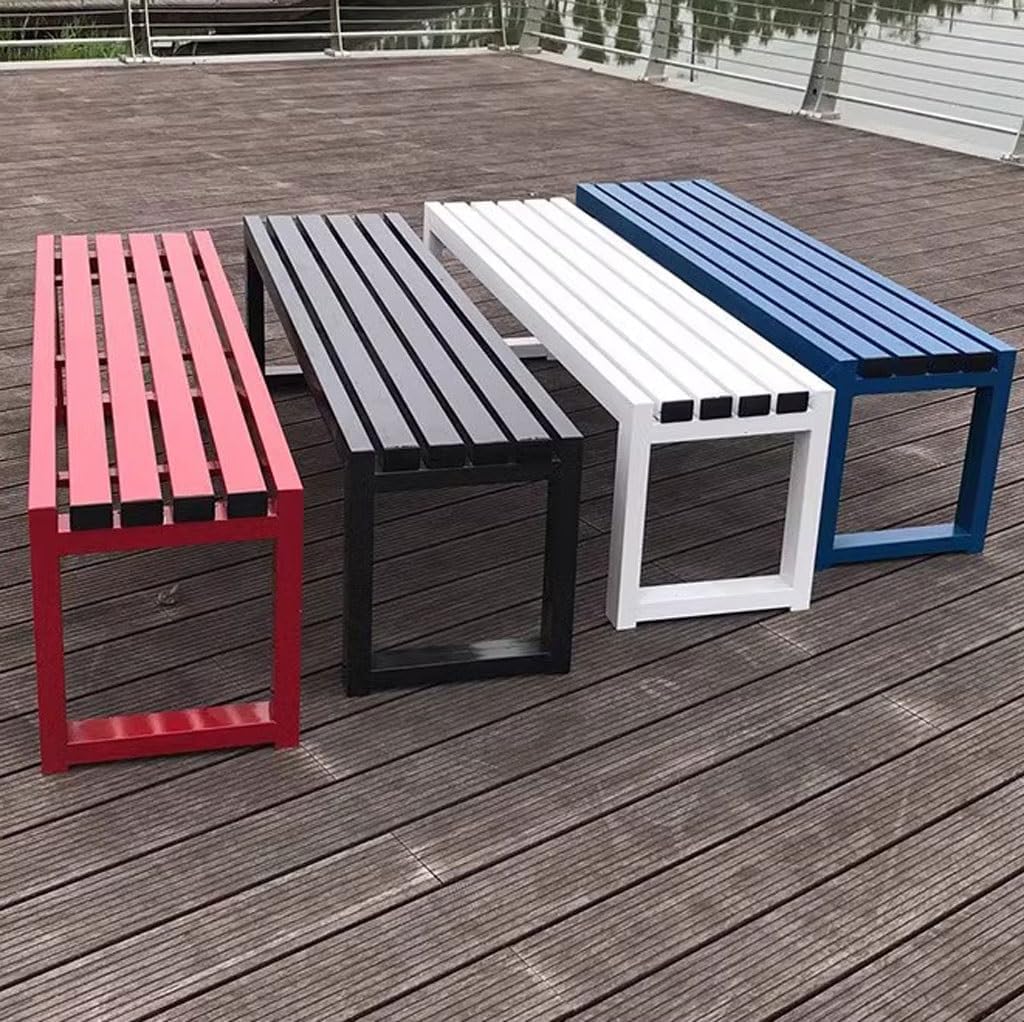 Patio Benches for Outdoors Park Chairs Outdoor Benches Stadium Iron Shopping Mall Leisure Garden Garden Benches for Outdoors