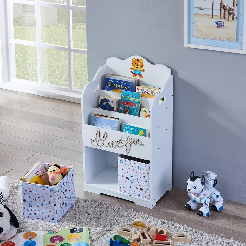 Funnel Maison Bookcase with Toy Storage