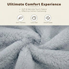 Folding Saucer Chair, Comfy Reading Chair with Soft Thick Padded Seat | Plush Faux Fur Lounge Chair for Small Space, Bedroom, Dorm, Living Room, X-Large Lazy Chair for Adults Teens Kids