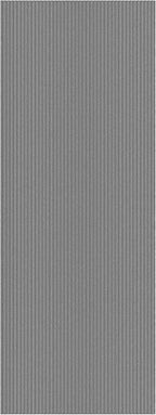 Ottomanson 2' x 9' Hallway Runner with Scraper Pile - Extra Durable Non-Slip Rug Mat for Indoor & Outdoor Use - Ideal for Kitchen, Entryway, Patio & Garage - High-Traffic Carpet, Gray