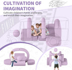 Modular Kids Play Couch (Small, Blueberry)