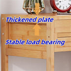 Side Table with Drawer and Open Storage End Table Nightstand Bedside Tables Night Stand Storage Shelf Lightweight