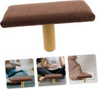 Ciieeo Wooden Stool Bench Ergonomic Posture Correction Seat Portable Prayer Chair for Adults Under 150cm Height and Mindfulness Practice