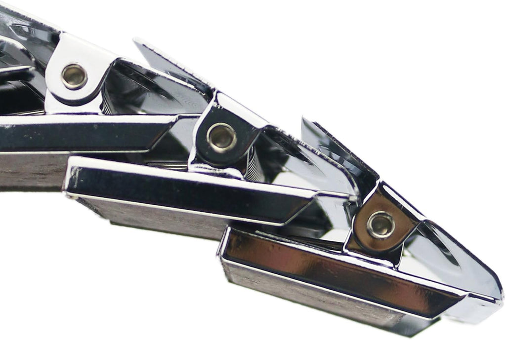Ogrmar Metal Clip 1.2"-12 Pack Refrigerator Whiteboard Wall Magnetic Memo Metal Clip (1.2")