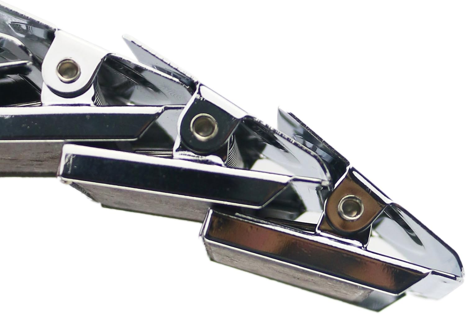 Ogrmar Metal Clip 1.2"-12 Pack Refrigerator Whiteboard Wall Magnetic Memo Metal Clip (1.2")