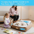 Bean Bag Filler, 10lbs Gel Shredded Memory Foam Filling, High Density Refill & Replacement Foam for Bean Bag Chair, Pillow Stuffing, Couch Cushions, Dog Bed, Pouf Ottoman, Stuffed Animals, Arts Crafts