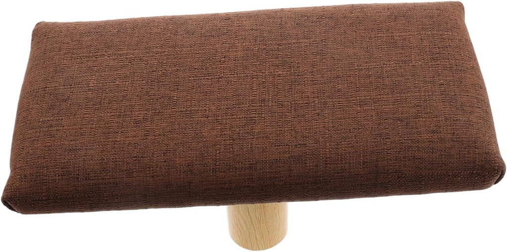 Abaodam Wooden Bench with Cushion Small Seiza Stool Portable Prayer Chair Under 150cm Height and Home Sitting