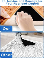 14PCS Rug Pads Grippers，Reusable and Washable Rug Pad Gripper for Area Rugs,Carpet Pads Rug Corner