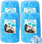 20lbs Bean Bag Filler – Bulk Soft Shredded Memory Foam for Pillows, Couch Cushions, Punching Bag, Dog Beds & Crafts, Clean Fluffy Stuffing for Home Refill Projects