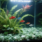Aquarium Gravel 0.96LB Succulent Rocks Natural Pebbles Vase Filler Home Fish Tank Decor Crushed Stones Quartz Tumbled Polished Bulk - Green Aventurine
