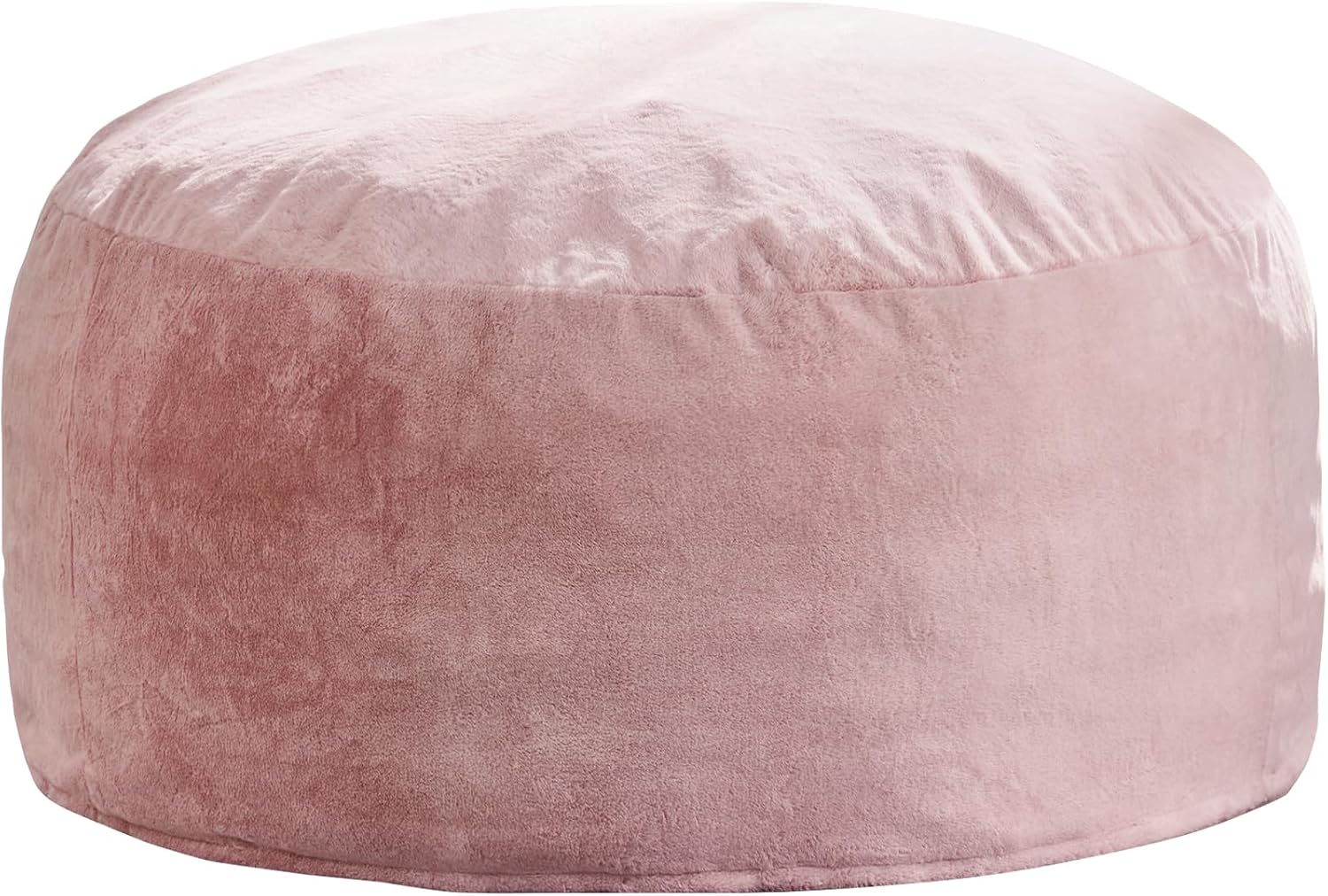 Hobestluk Bean Bag Chair for Adult Giant Beanbag with Filler Pink 3FT | Breathable Material Removable Machine Washable Cover Memory Foam Living Room Bedroom Reading Gaming Oversized Large Big