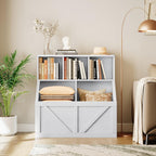 Jojoka Kids Bookshelf & Toy Storage Organizer, Toddler Toy Storage Cabinet for Playroom, Bedroom, Nursery, Classroom & Daycare