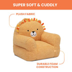 Delta Children Lion Cozee Buddy Chair, Orange