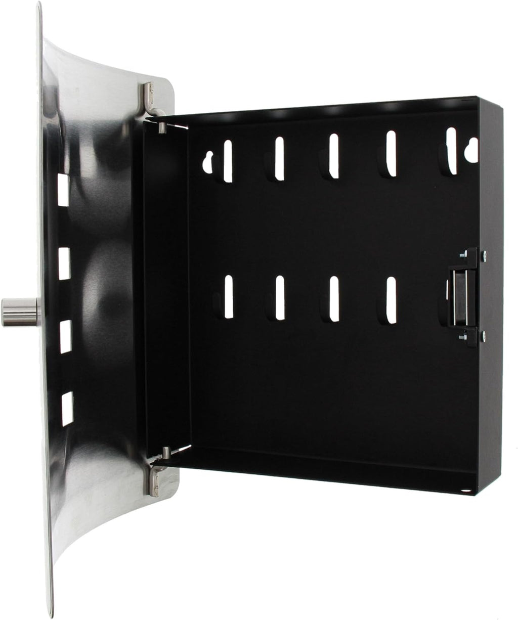 Burg Wächter 6204/10 Ni Manhattan, Black/Stainless Steel