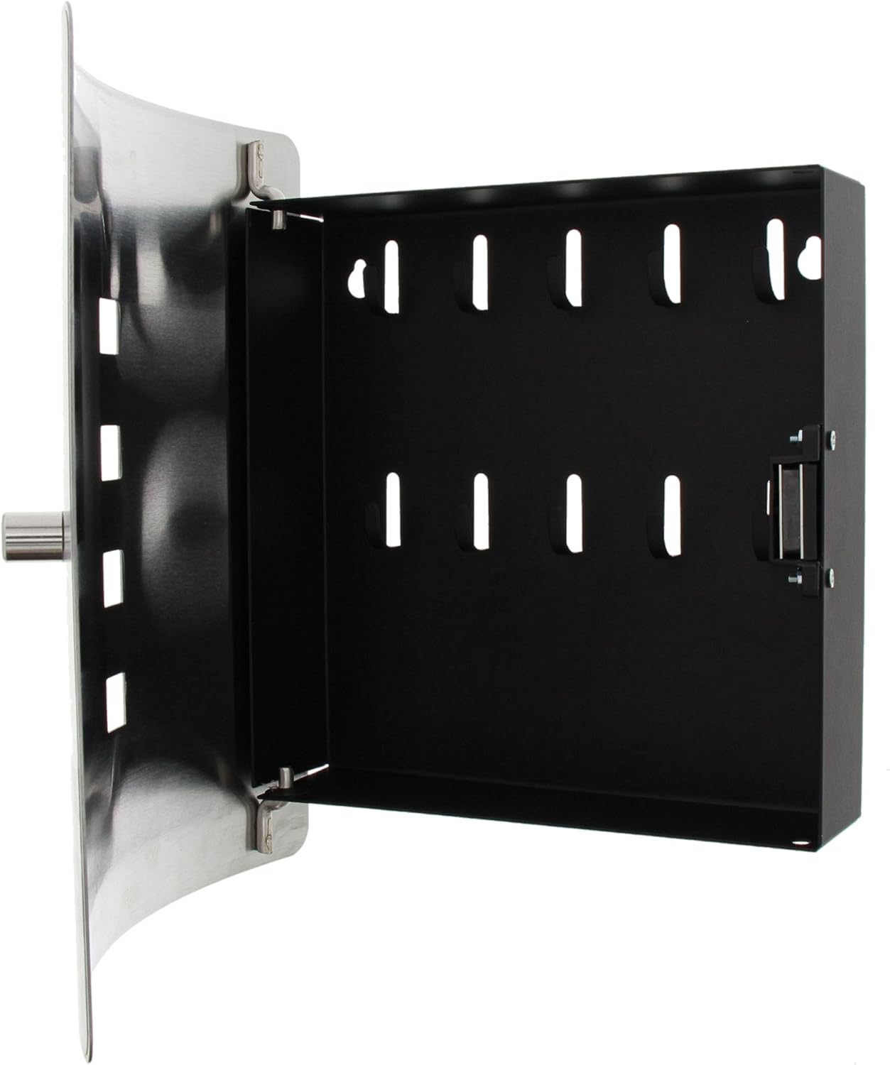 Burg Wächter 6204/10 Ni Manhattan, Black/Stainless Steel