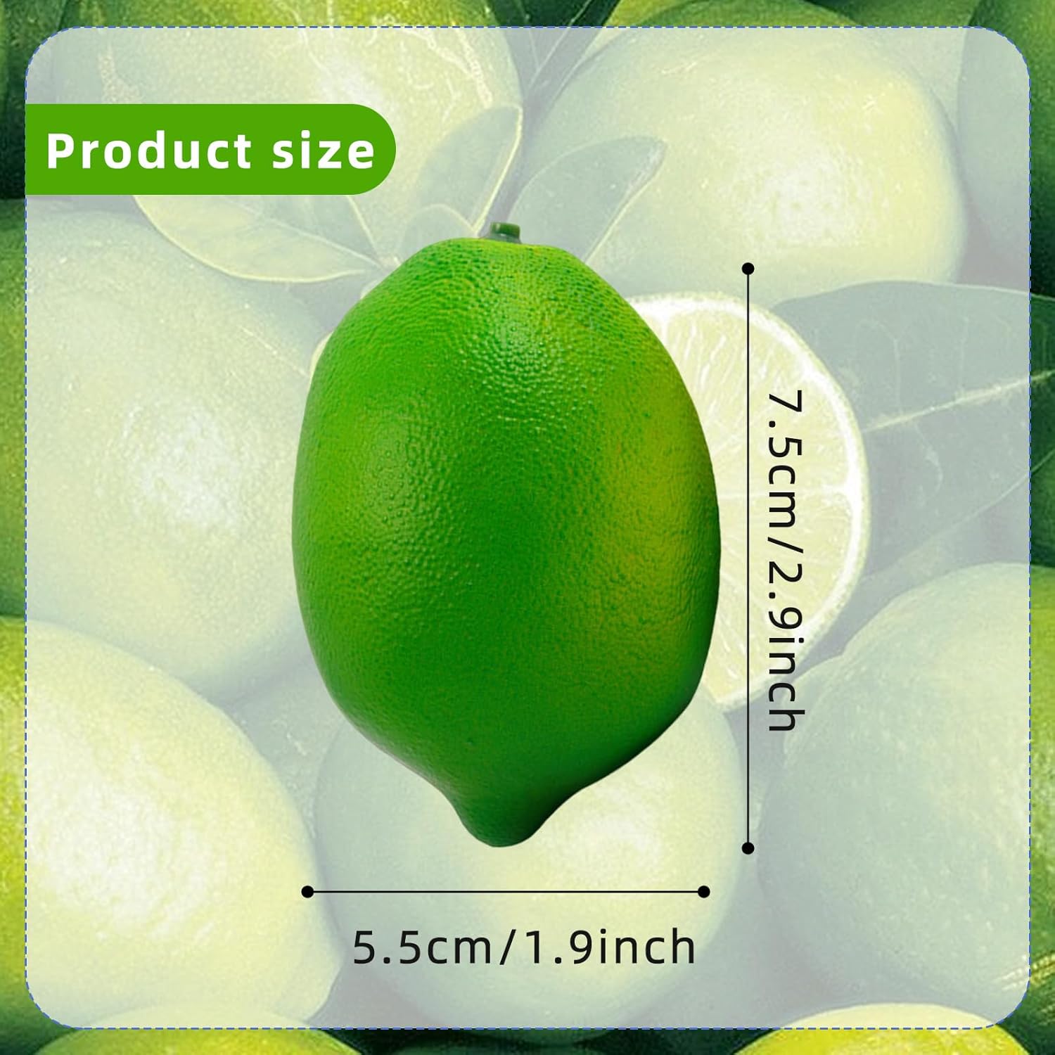 12 Pcs Artificial Lemons and Limes Fake Lemons Limes Set Realistic Fake Fruit for Home Kitchen Decor Green Lemon Mixed Set for Photography Props Table Centerpieces Party Decoration
