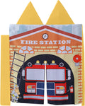 Fire Station Kids Play Panel for Kids Modular Play Couch Sofa （Sofa not Included）