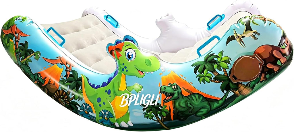 Sensory Inflatable Rocking Chair for Toddlers – Calming Sensory Chair for ADHD & Autism, Built-in Dual Function Air Pump, Inflatable Rocker for Sensory Room, Therapy, Relaxation, Gift for Boys & Girls